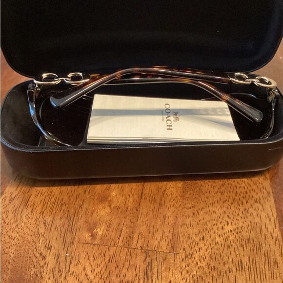 Coach Black Eyeglasses and Case model 512013 - Picture 2 of 7